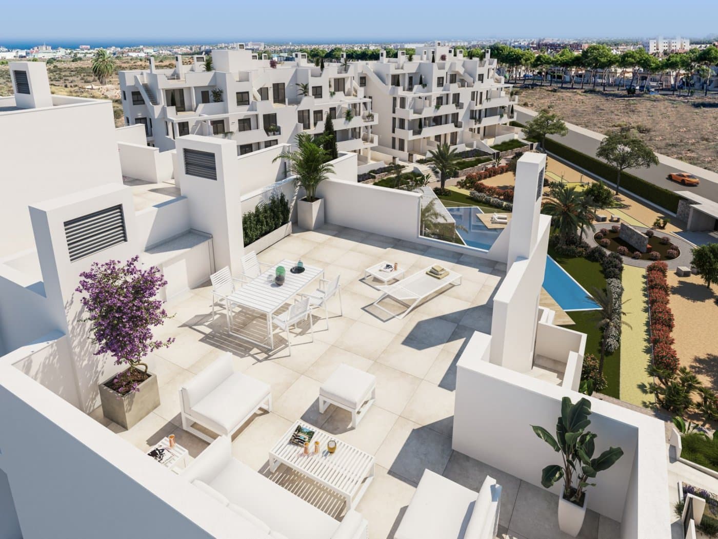 NEW BUILD RESIDENTIAL IN PRIVATE GATED RESORT IN PROVINCE OF MURCIA