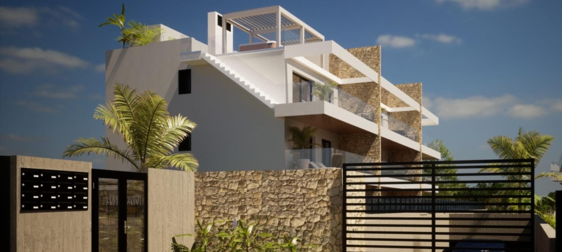 NEW BUILD RESIDENTIAL COMPLEX WITH THE SEA VIEW IN FINESTRAT