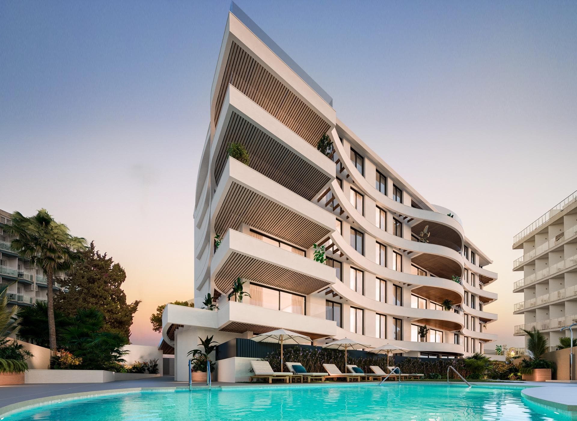 NEW BUILD RESIDENTIAL COMPLEX WITH SEA VIEW IN BENALMADENA