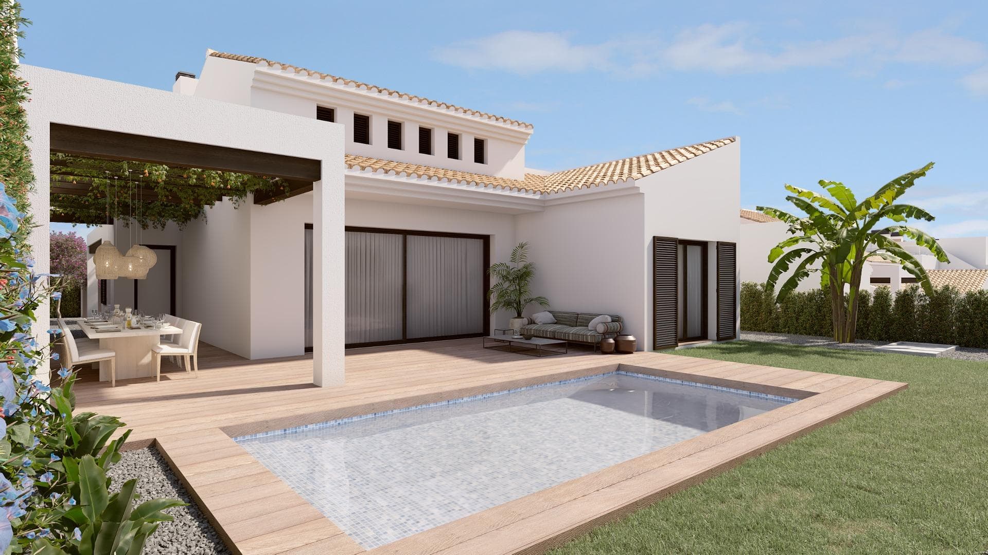 NEW BUILD VILLAS IN ALGORFA