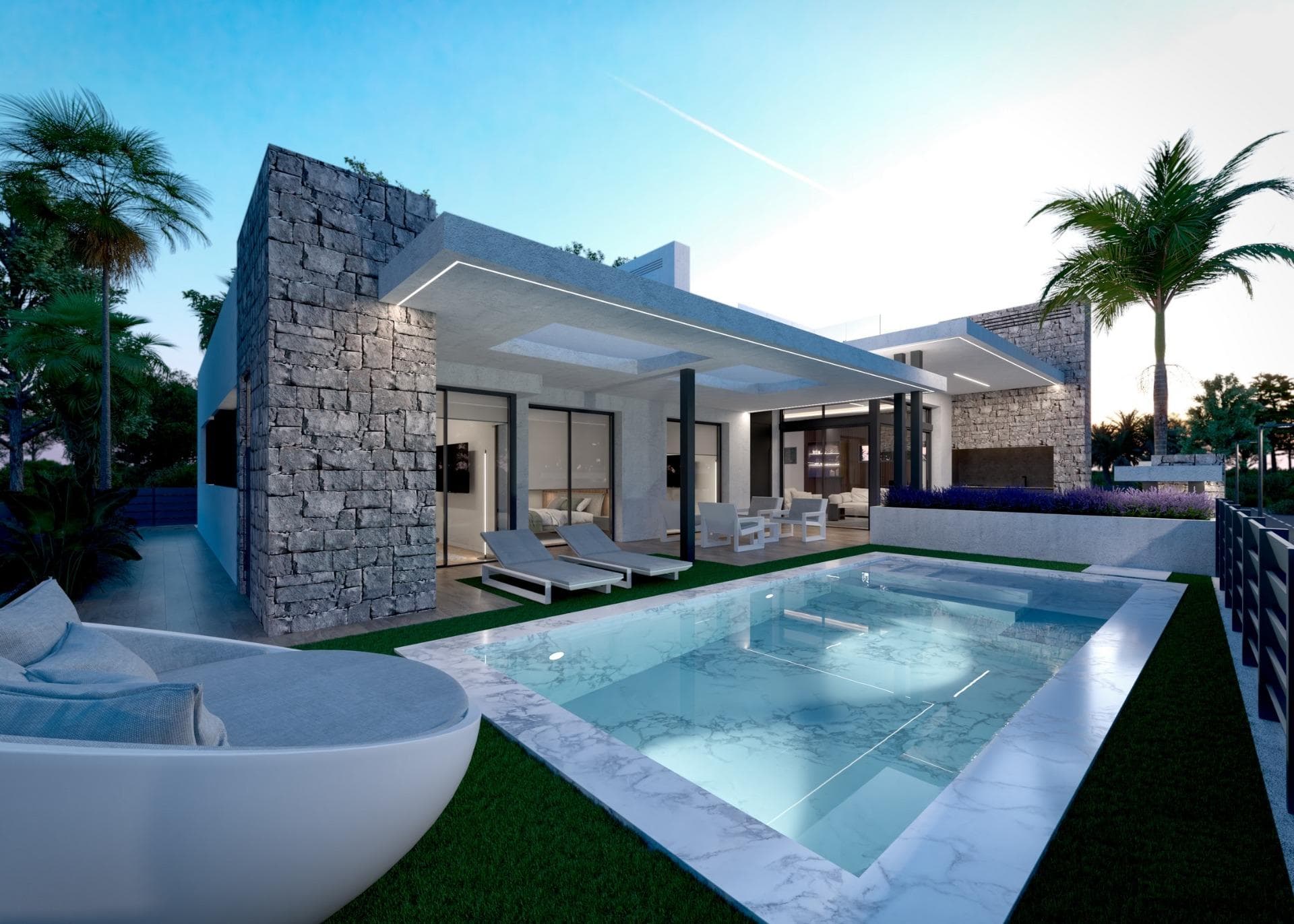 NEW BUILD VILLAS IN PRIVATE GATED RESORT IN PROVINCE OF MURCIA