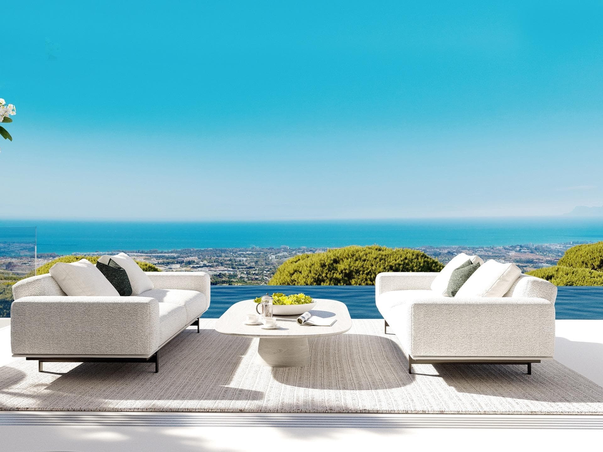 NEW BUILD VILLA WITH SEA VIEWS NEAR BENAHAVIS