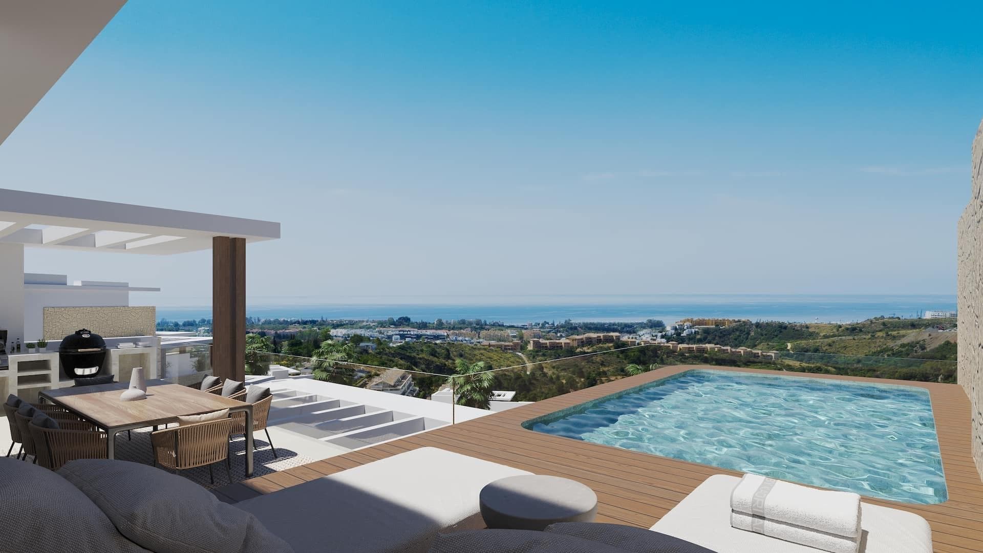 Luxury Apartments in Estepona with Stunning Sea Views