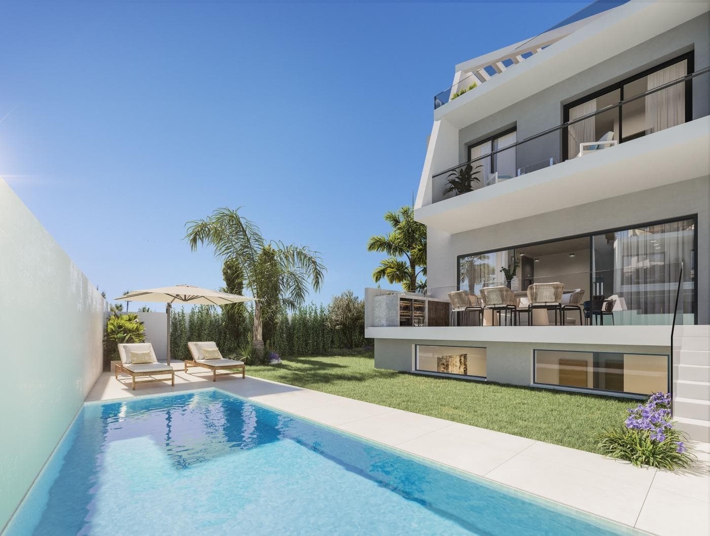 Exclusive New Build Residential Complex in Los Flamingos, Estepona