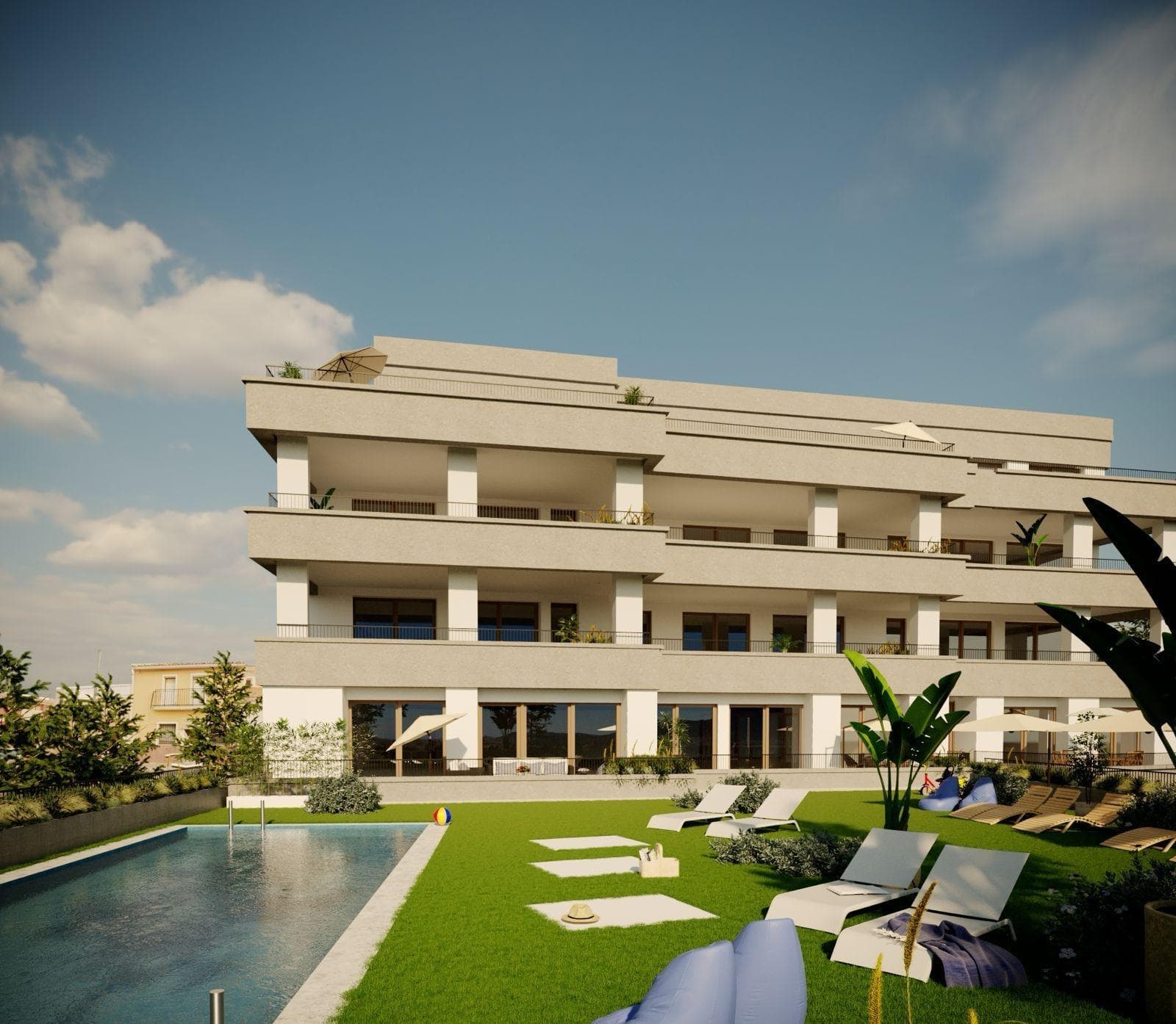 Exclusive New Build Apartments with Views of the Vineyards in Hondón de las Nieves
