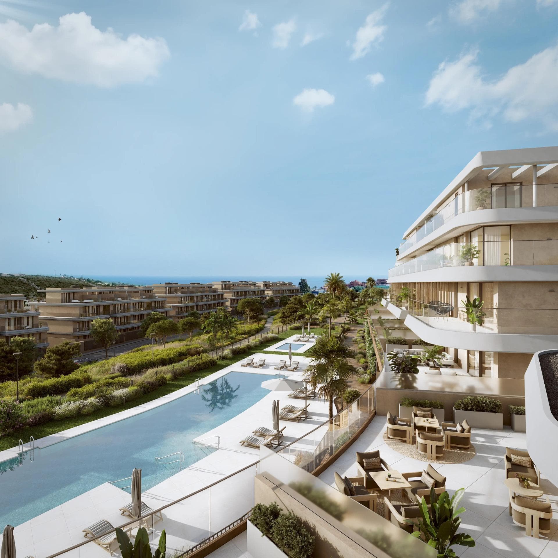New Build Residential Complex near Estepona – Modern Living by the Sea