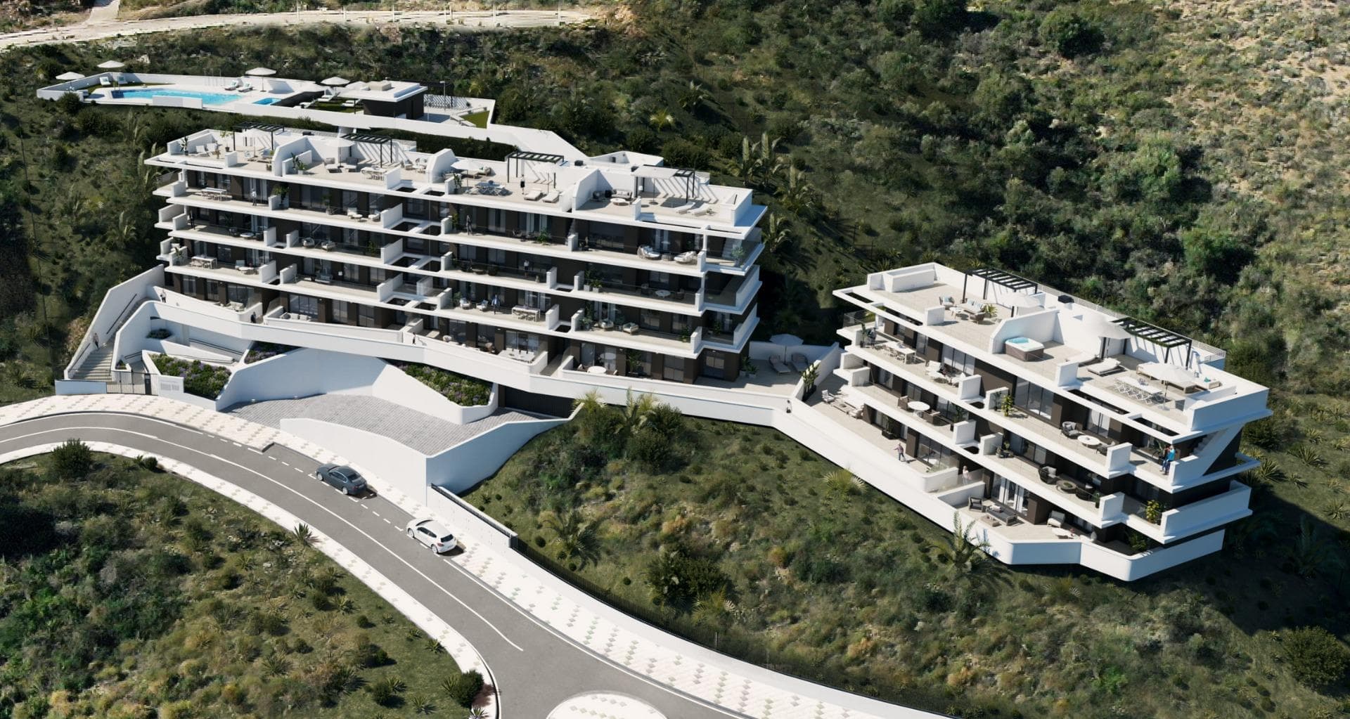 NEW BUILD RESIDENTIAL COMPLEX IN RINCON DE LA VICTORIA, NEAR MALAGA