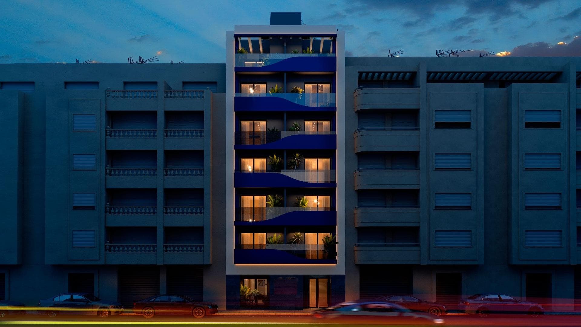 New Build Apartments 200 Metres from the Sea in Torrevieja