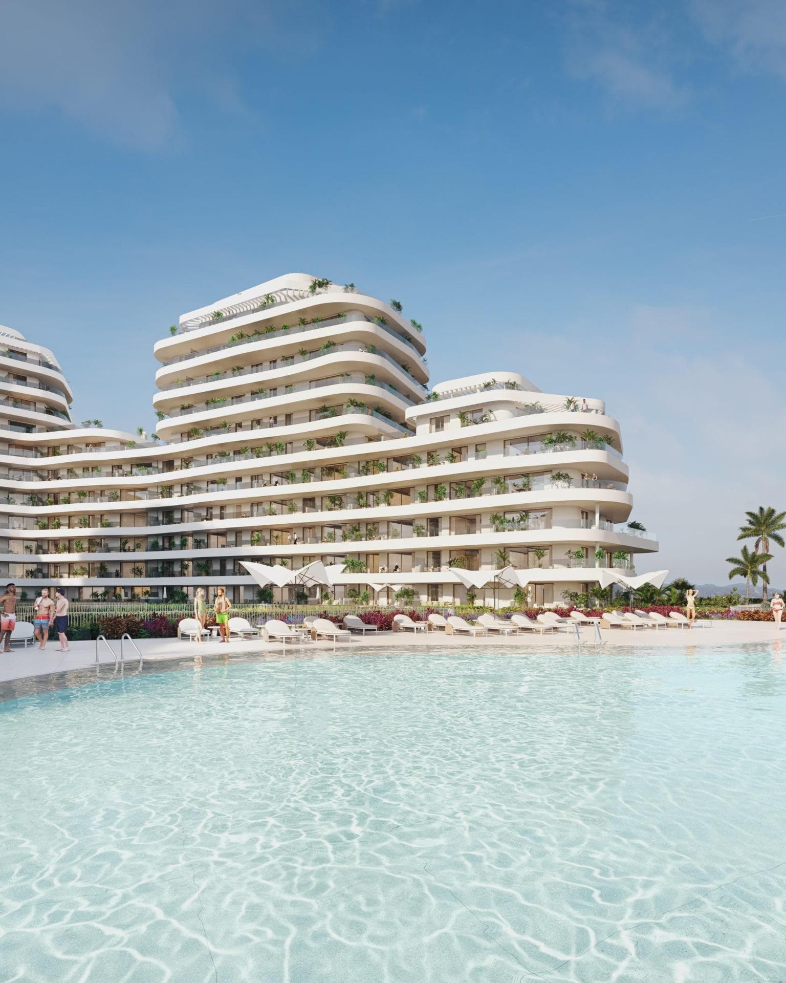 Luxury Beachfront Residences in Málaga City with Panoramic Sea Views