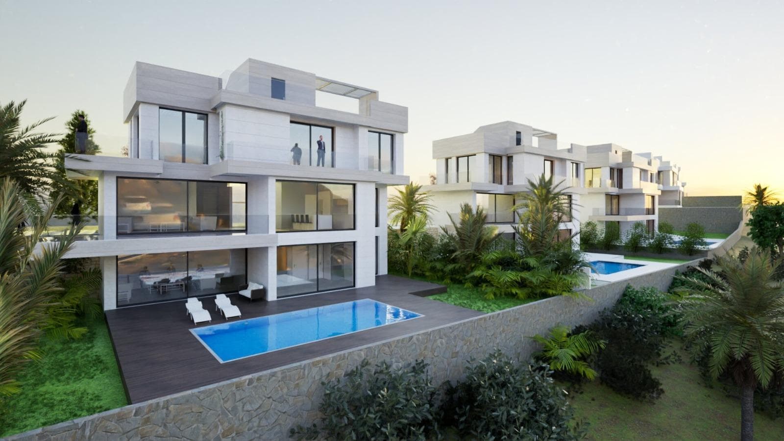 Exclusive New Build Villas on the Front Line of a Golf Course in Estepona
