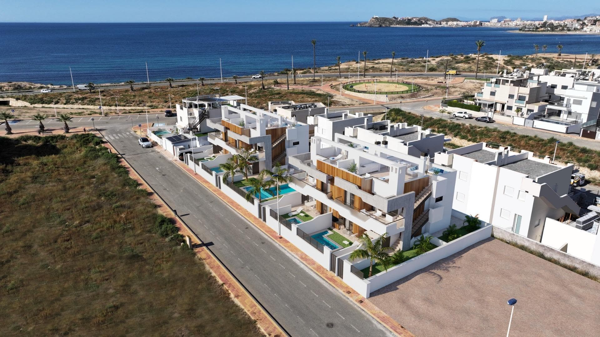 New-Build Homes Just 150 Meters from the Beach in Puerto de Mazarrón