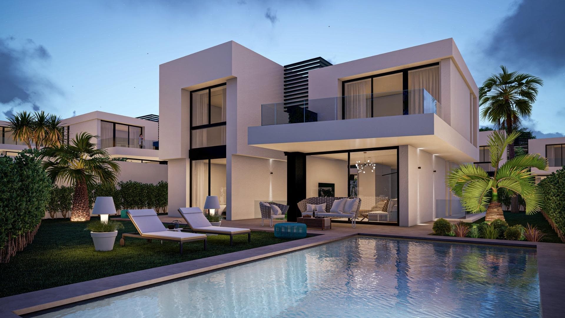 Exclusive New-Build Villas with Private Pools in La Nucía, Near Benidorm