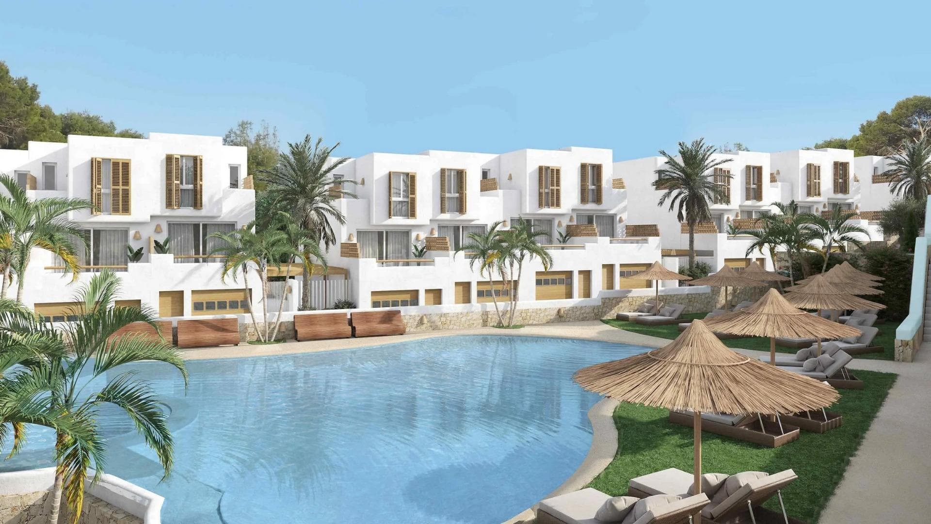 New Build Townhouses in Ráfol de Almunia – Nature, Comfort, and Modern Design
