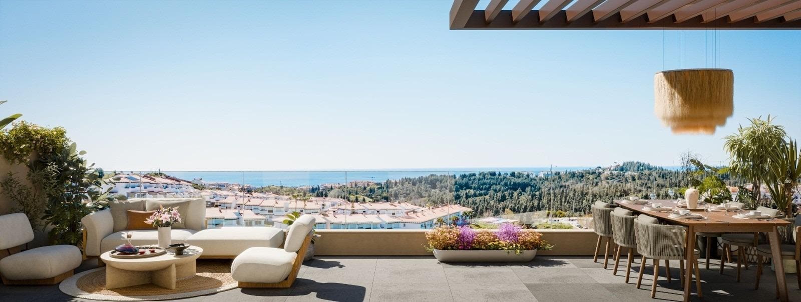 Contemporary Sea View Apartments in Mijas Costa – Luxury, Comfort and Mediterranean Living