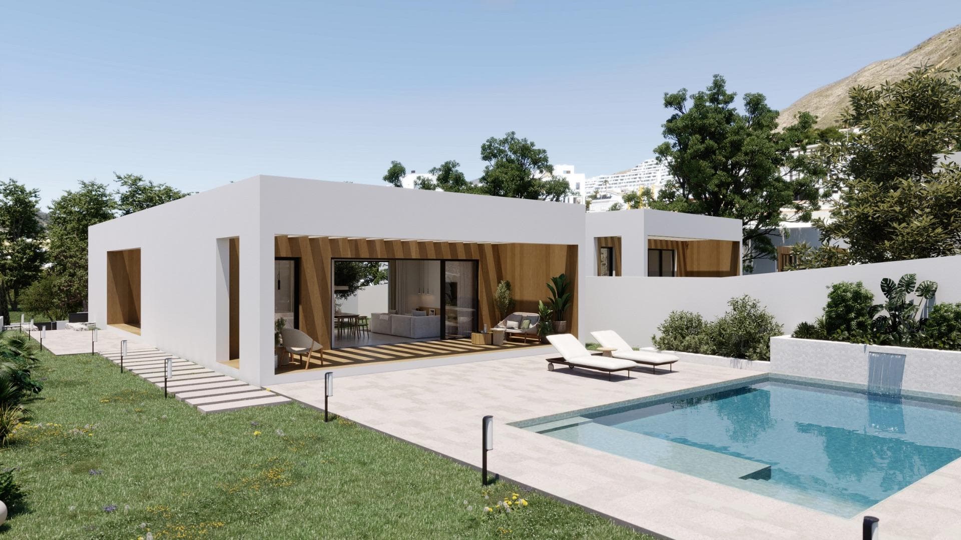 Modern Single-Storey Villas with Private Pool in Finestrat – Tranquility Meets Coastal Living