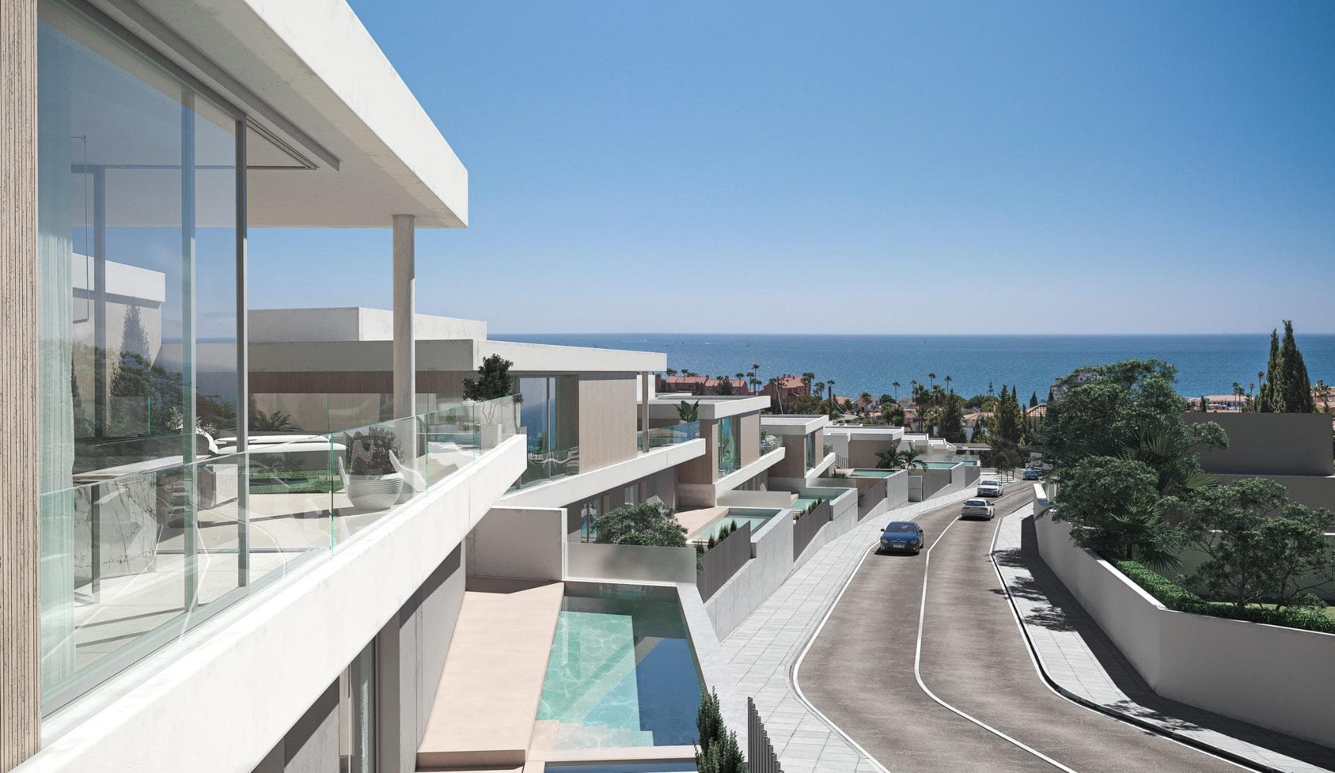 Exclusive New Build Villas with Sea Views in Estepona