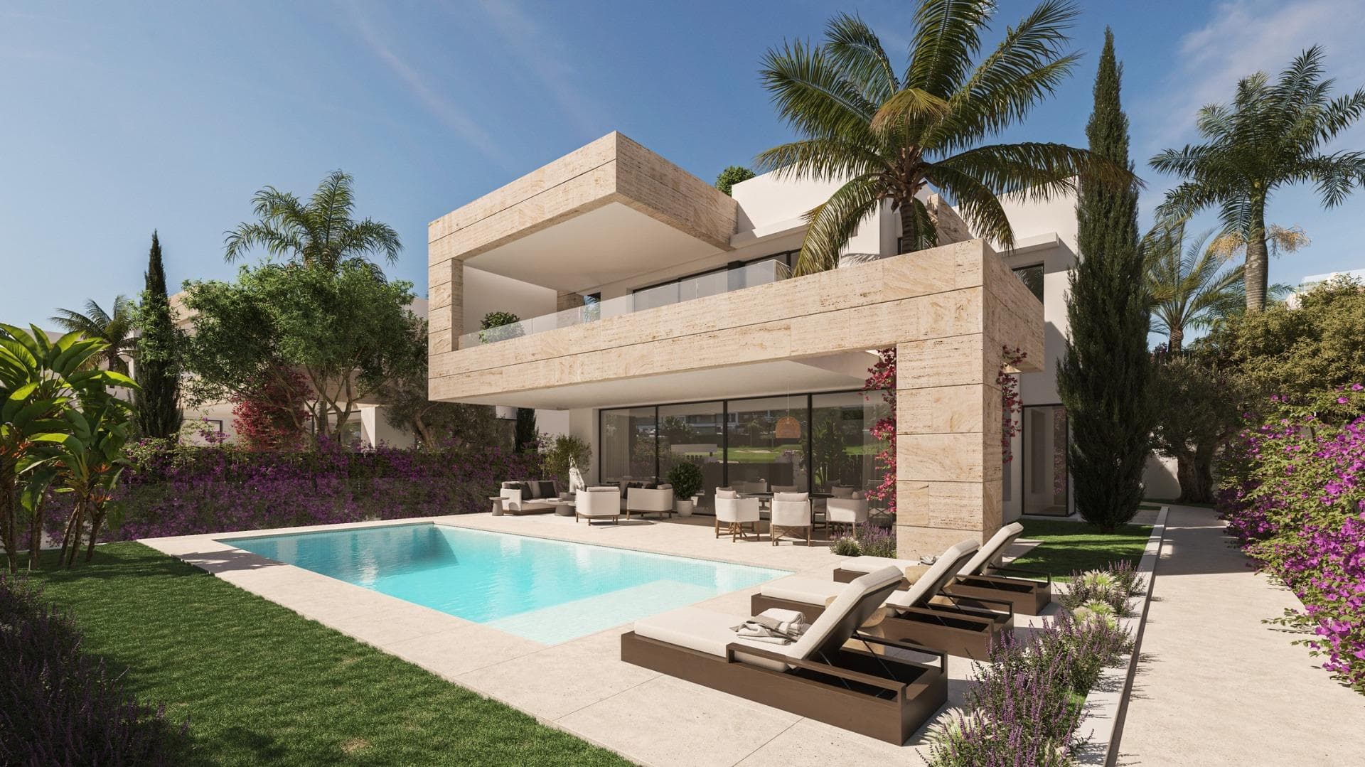 Exclusive New Build Villas in Estepona next to El Campanario Golf