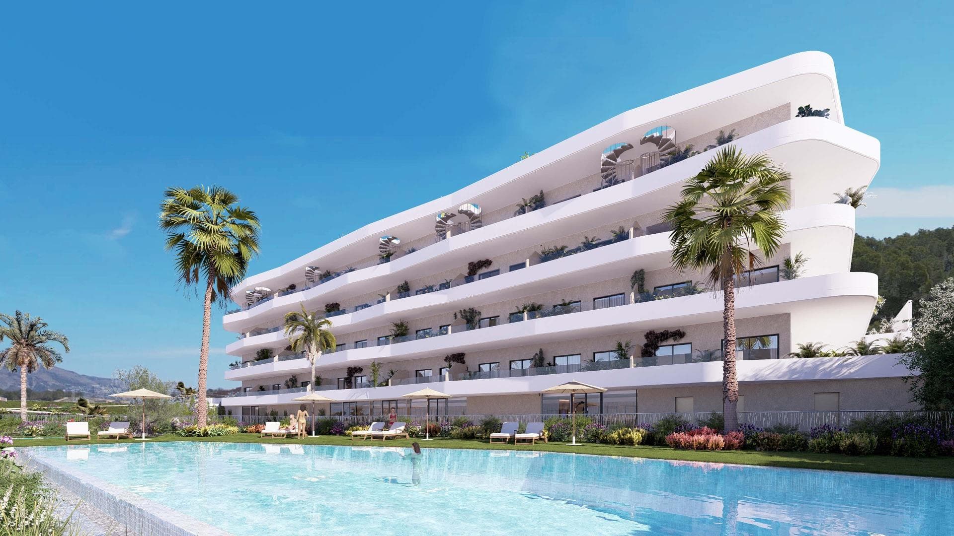 New-Build Residential Apartments in La Nucía with all facilities nearby