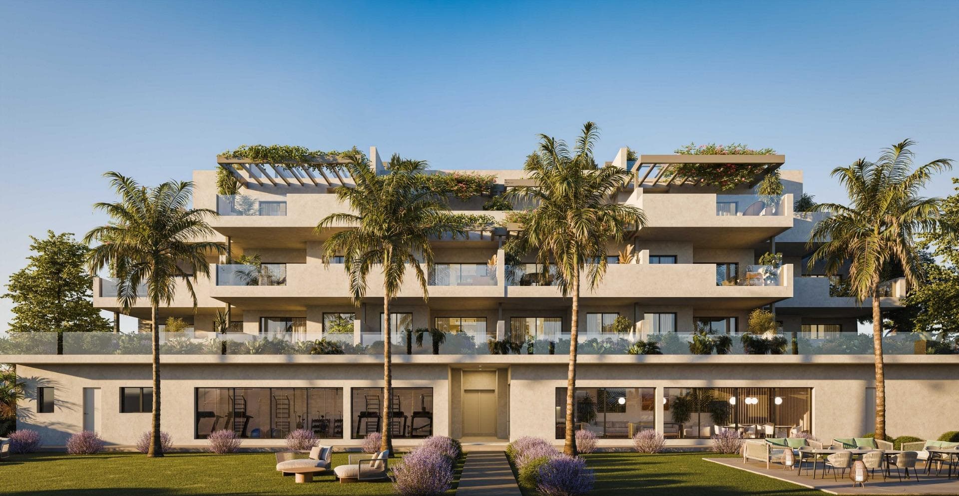 New Build Apartments for Sale in Doña Julia Golf, Casares Costa