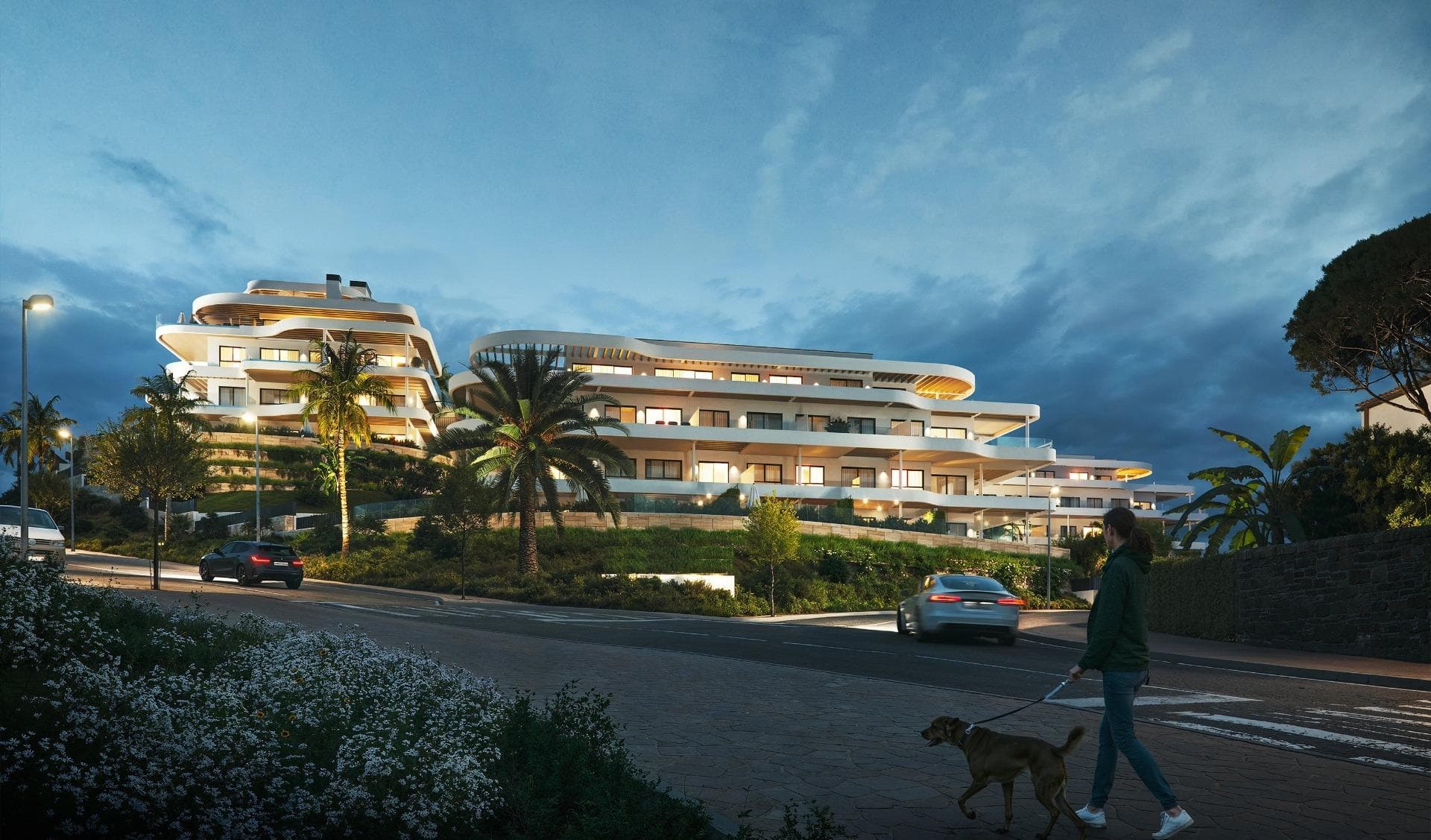 Luxury New Build Apartments in Cerrado del Águila Golf, Mijas with Sea and Golf Views