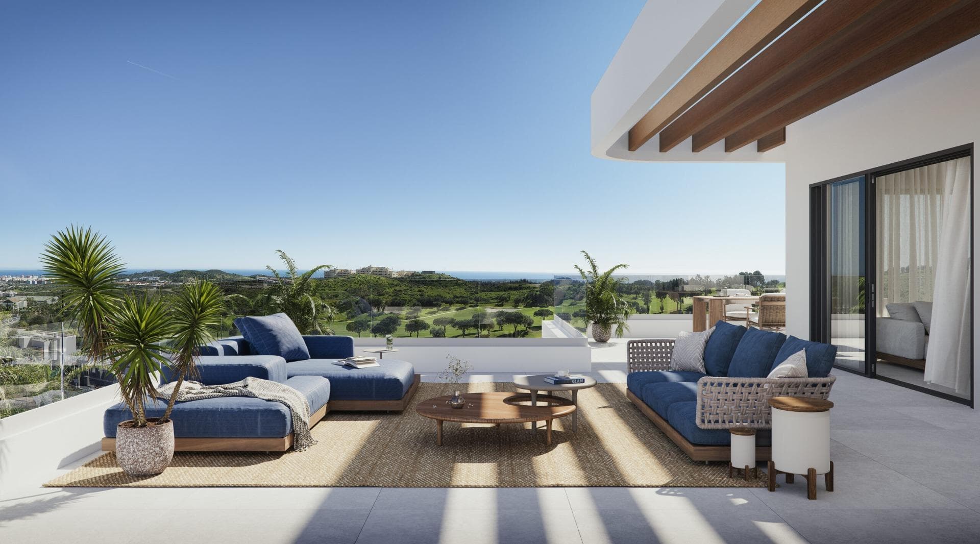 Luxury New Build Apartments in Cerrado del Águila Golf, Mijas with Sea and Golf Views