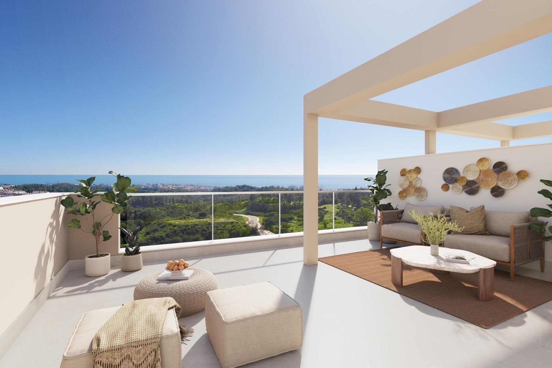 New Sea View Apartments in Mijas, Málaga – Modern Living on the Costa del Sol