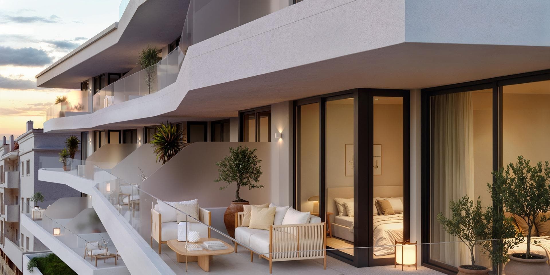 New Build Apartments with Sea Views in Torreblanca del Sol, Fuengirola