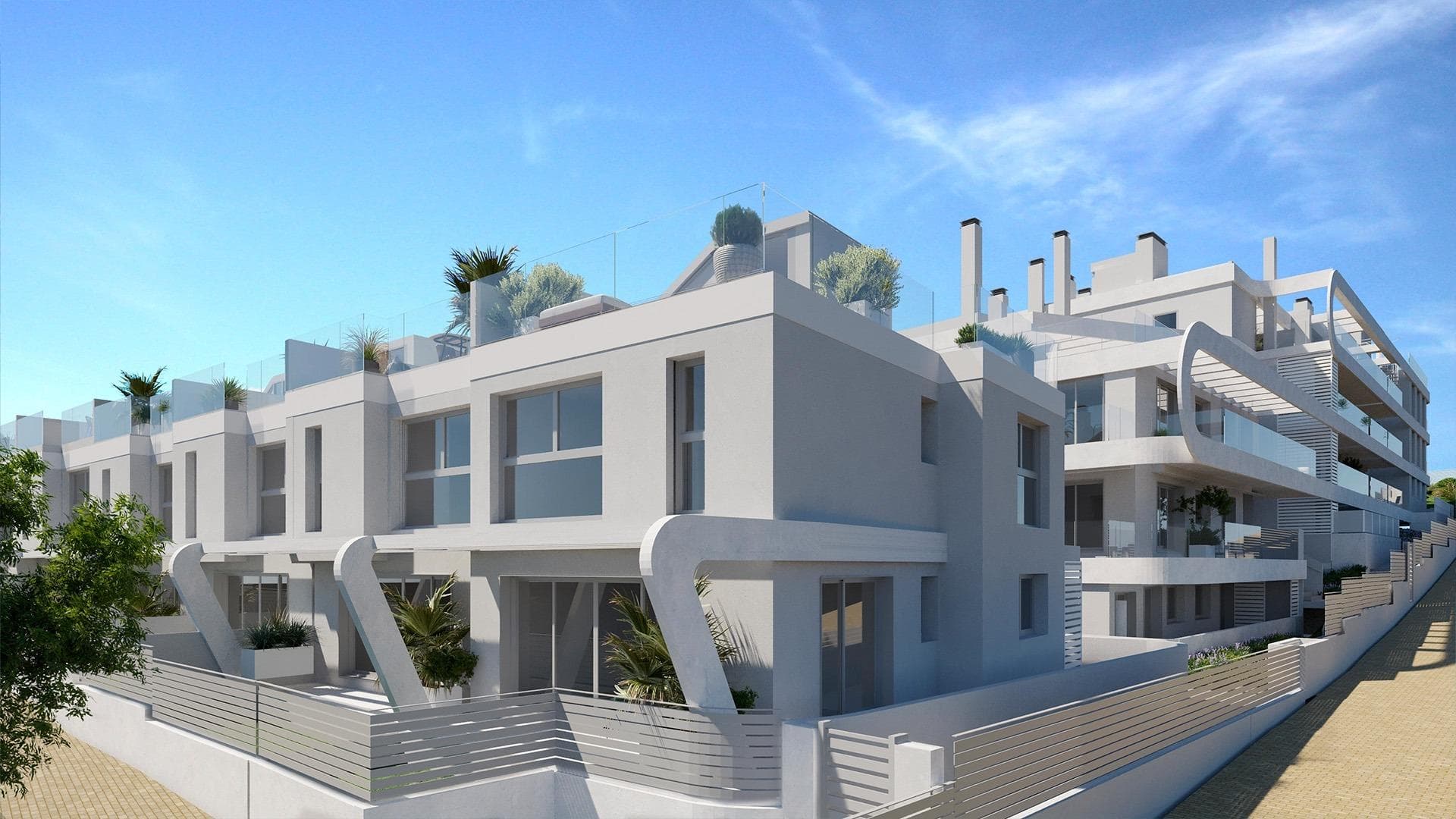 Modern New Build Homes in a Prime Residential Area of Estepona