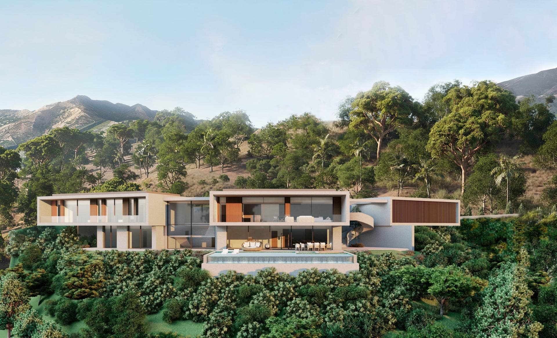 Newly built luxury villa in Monte Mayor, Benahavís: nature, privacy and sea views