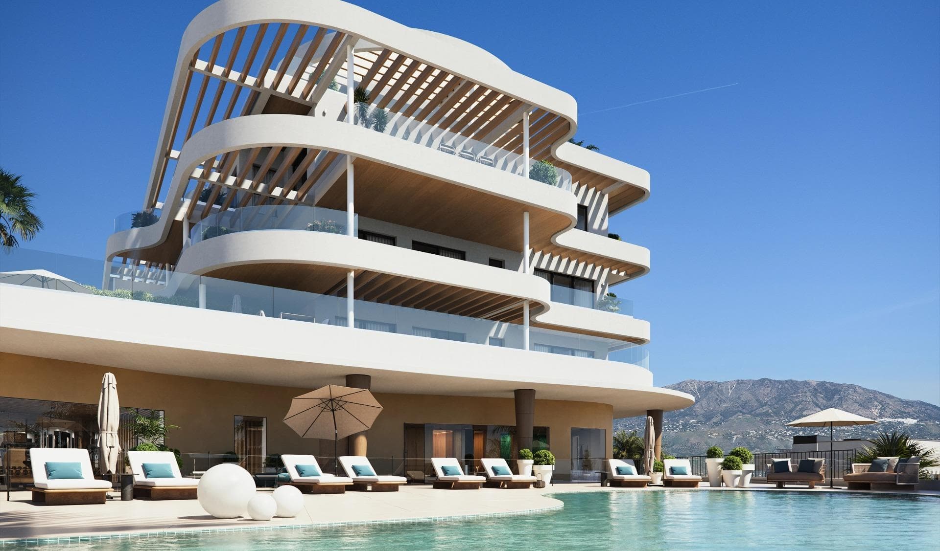 Luxury New Build Apartments in Cerrado del Águila Golf, Mijas with Sea and Golf Views