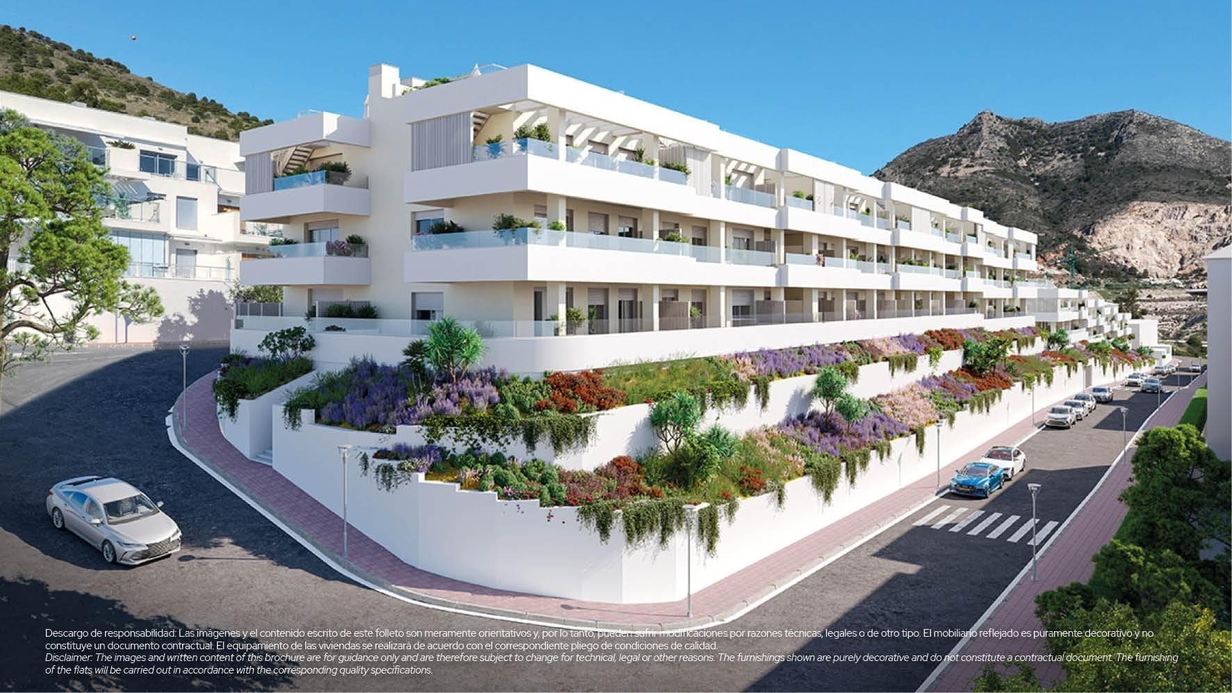 New Build Apartments for Sale in Benalmádena Pueblo Costa del Sol