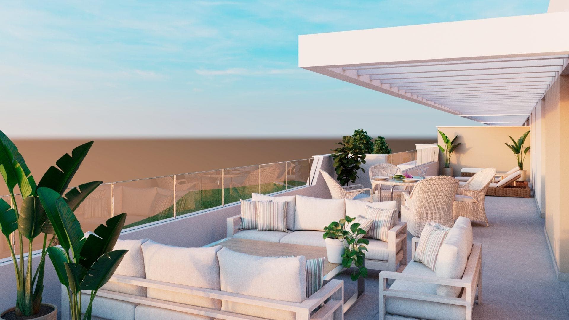 Modern New Build Apartments in Mijas Golf Near Golf and Beaches
