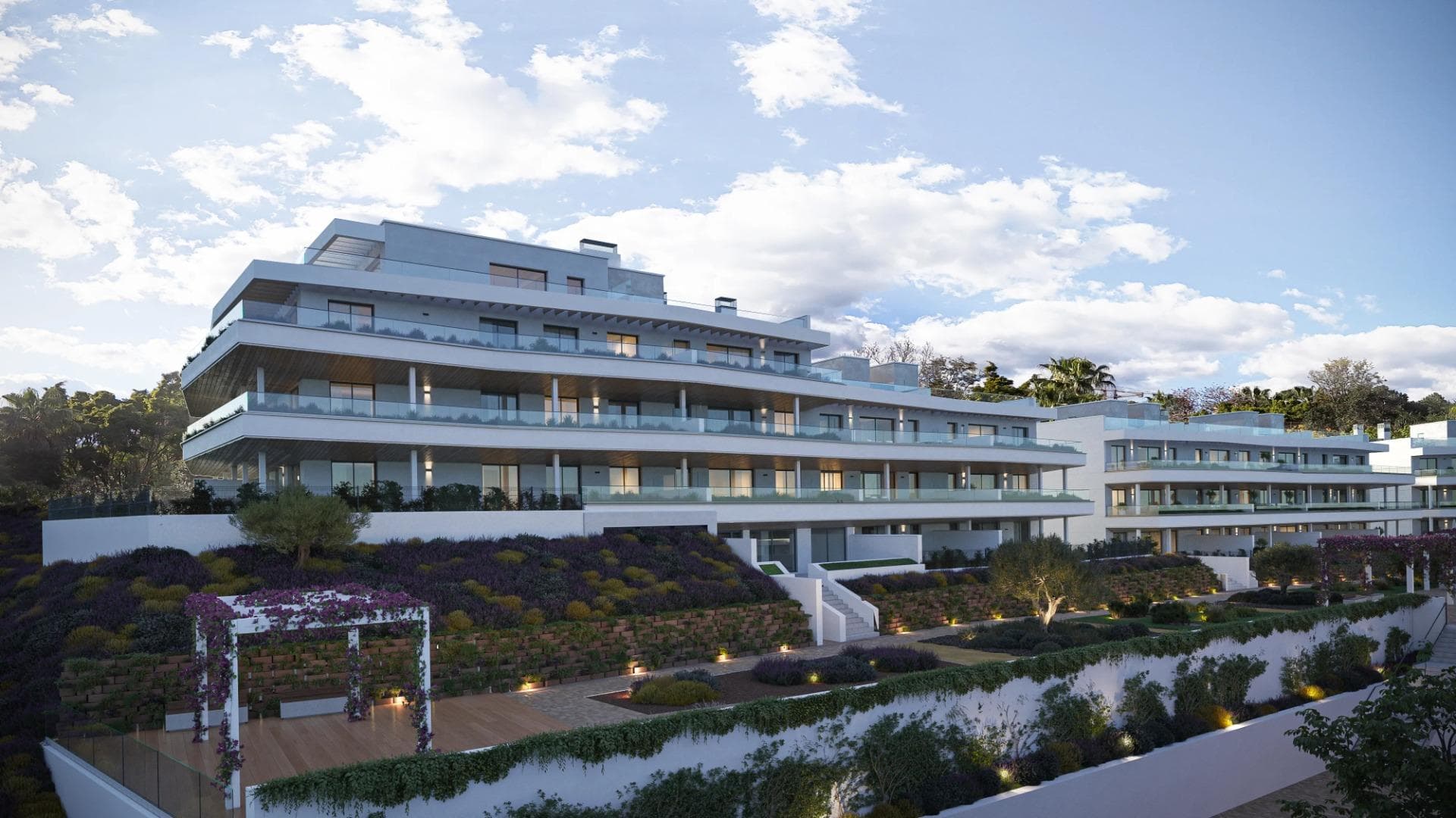 New Build Apartments with Sea Views next to Selwo Park, Estepona