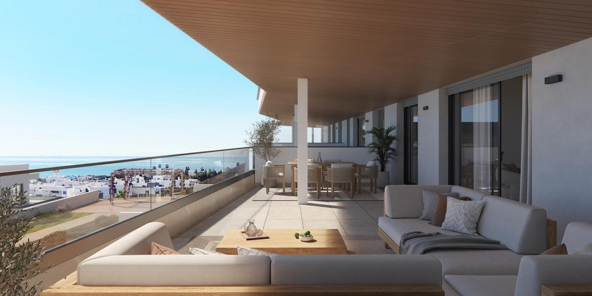 New Build Apartments with Sea Views next to Selwo Park, Estepona
