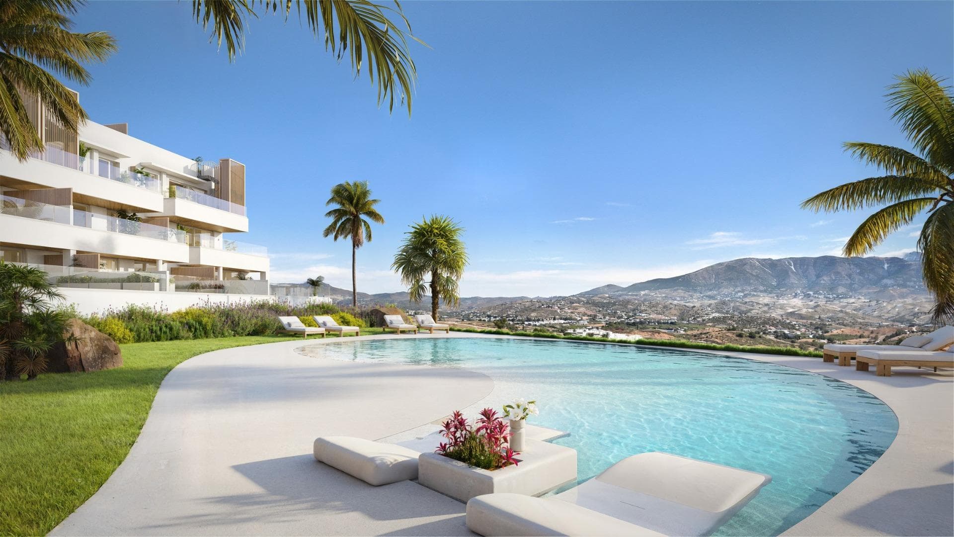 New Build Golf Front Apartments with Sea Views in La Cala de Mijas