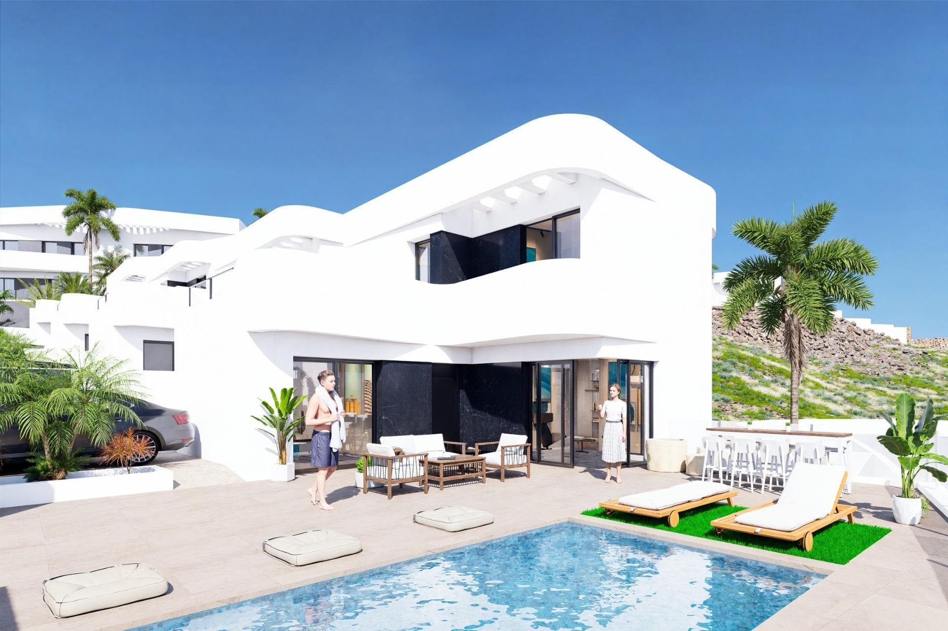 New Build Villas in La Finca Golf Resort Algorfa