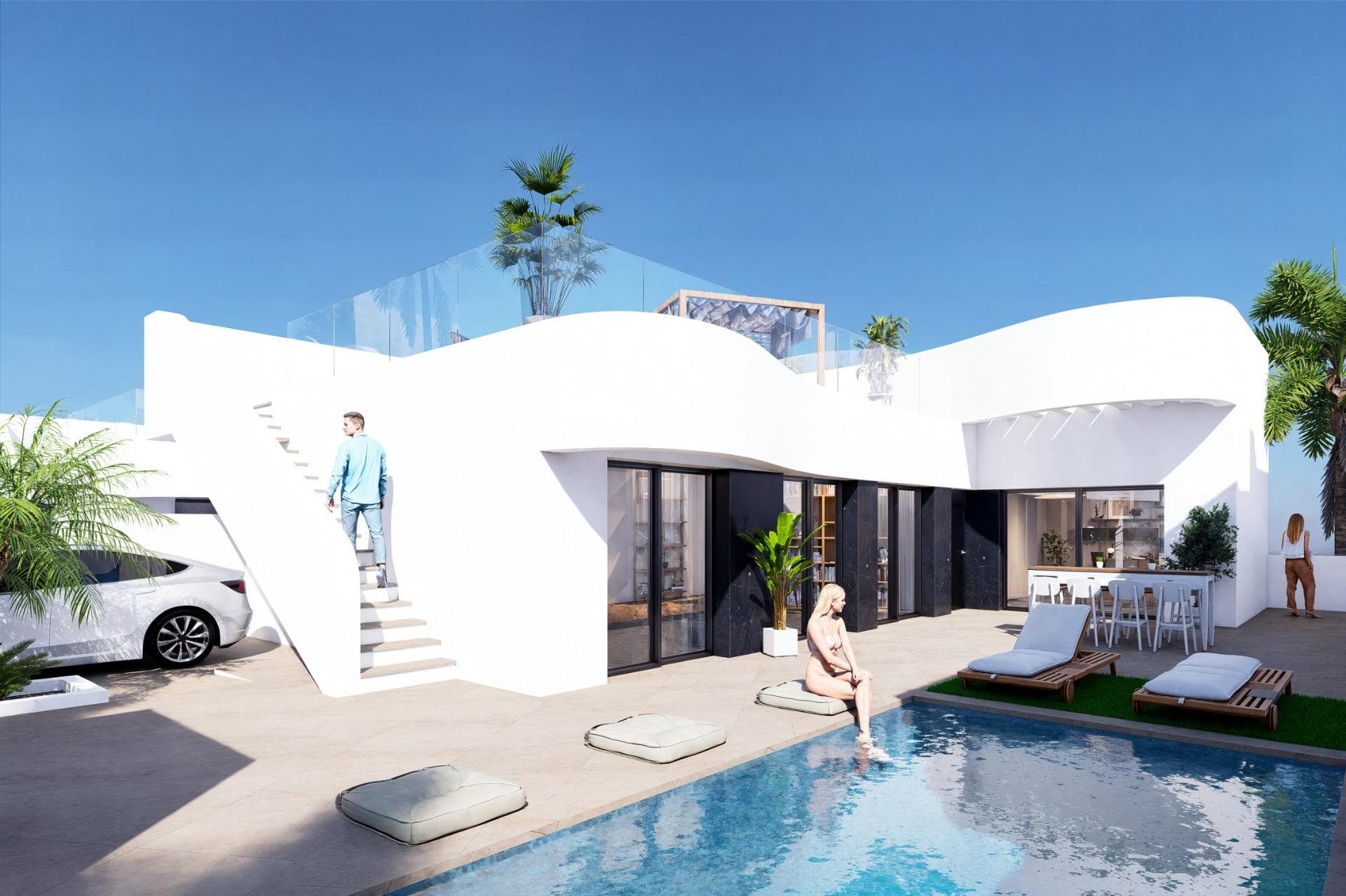 New Build Villas in La Finca Golf Resort Algorfa