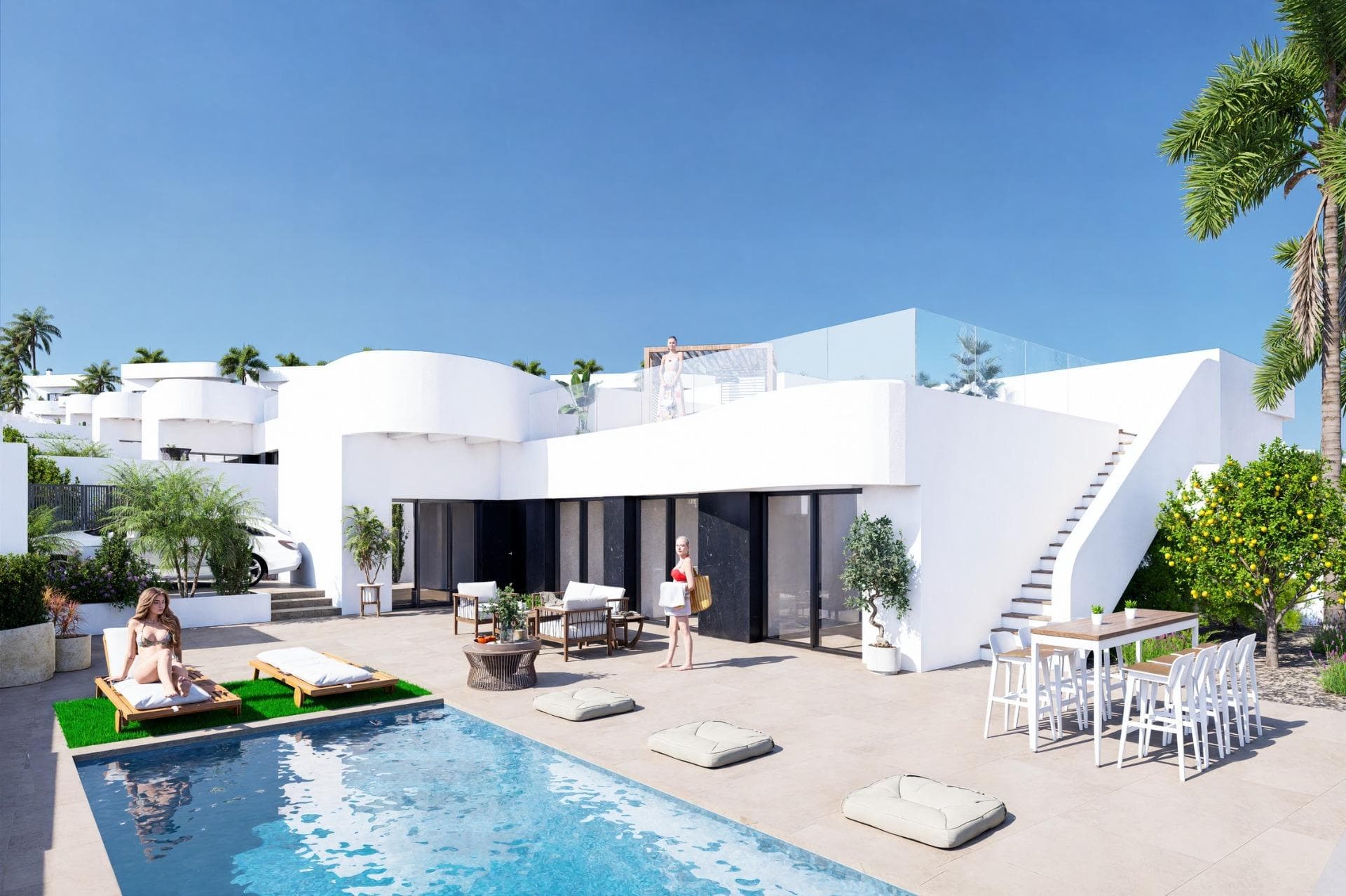 New Build Villas in La Finca Golf Resort Algorfa