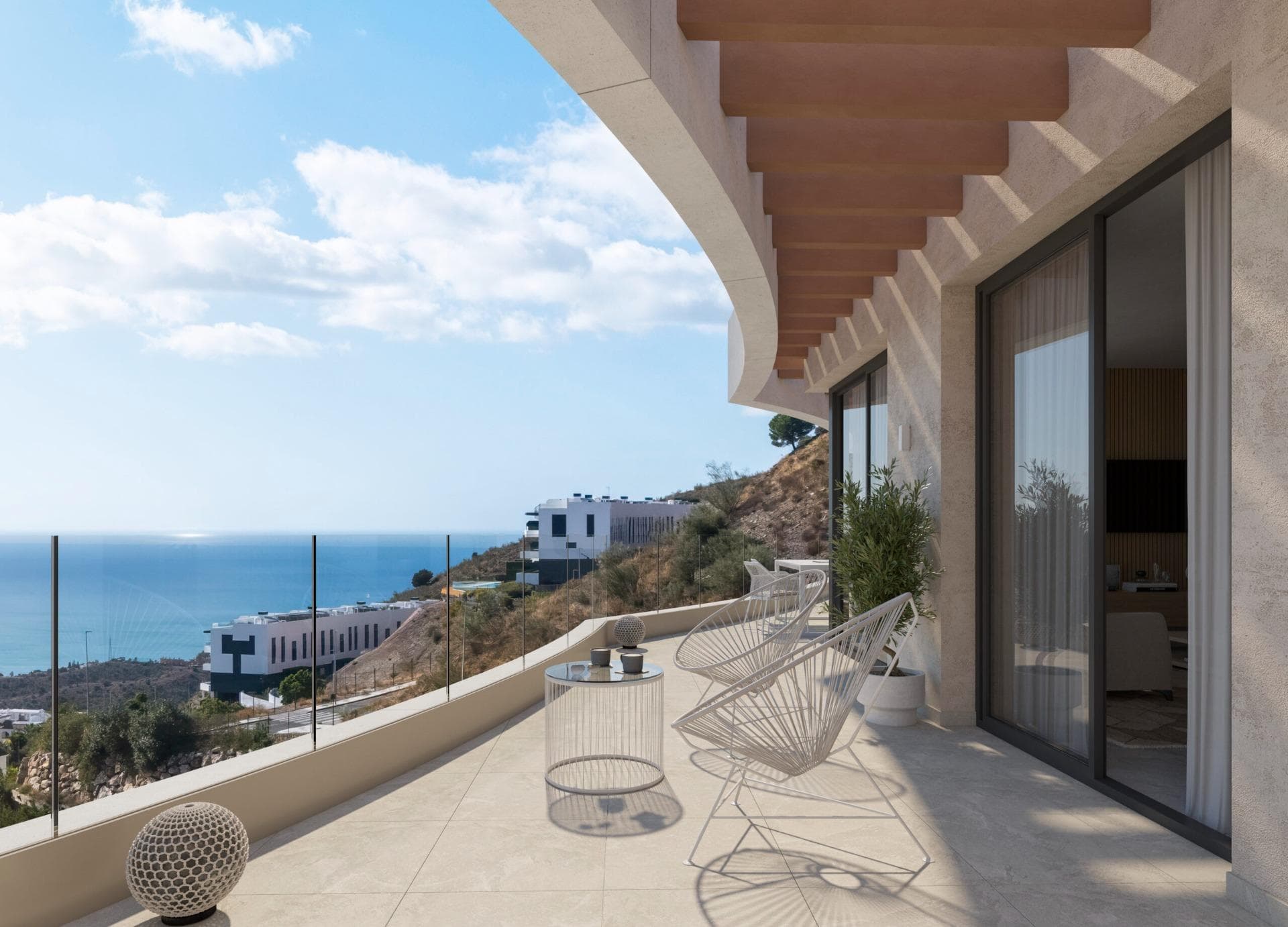 New Build Apartments with Sea Views in Rincon de la Victoria