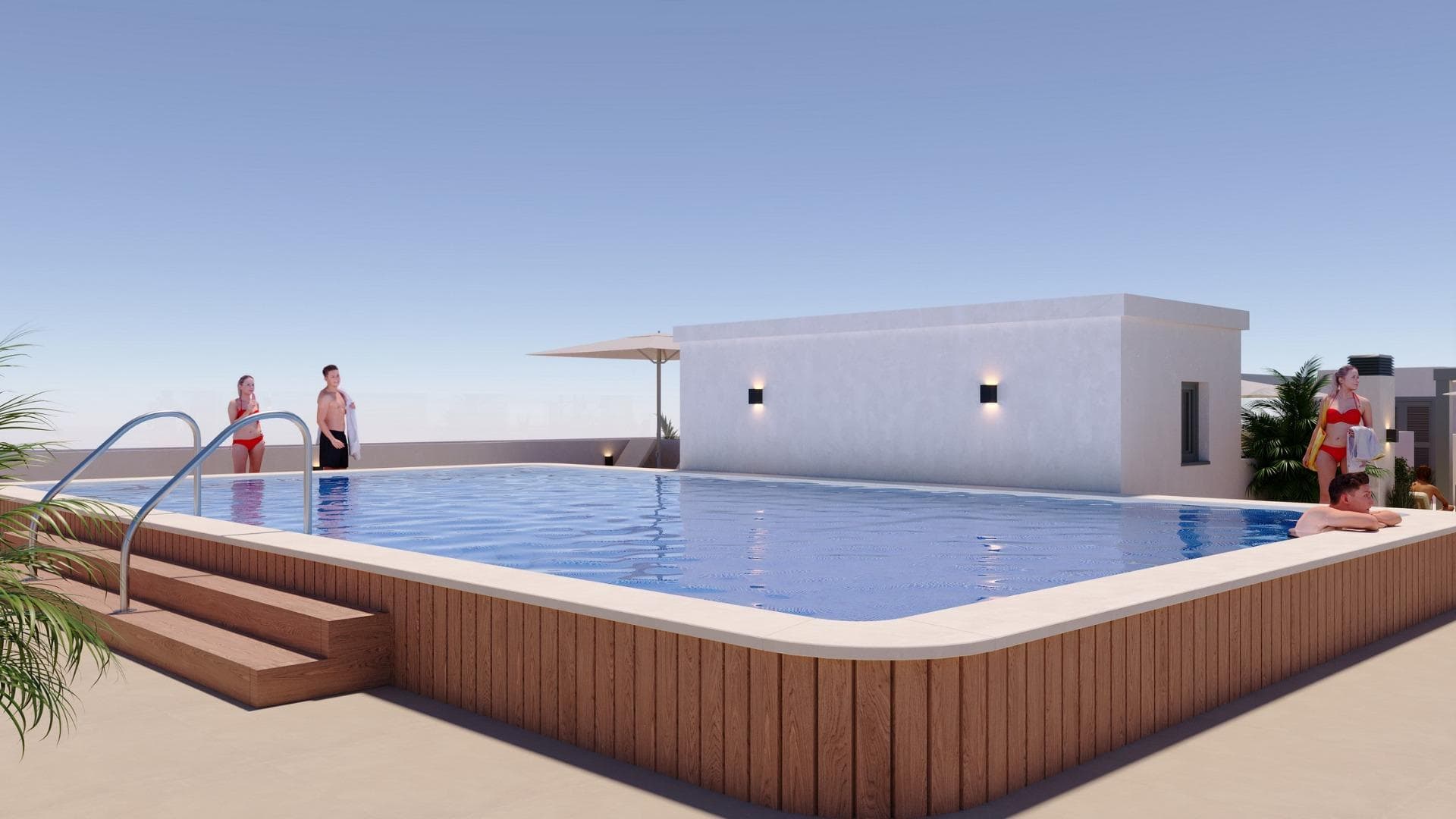 Modern New Build Apartments in the Center of San Miguel de Salinas