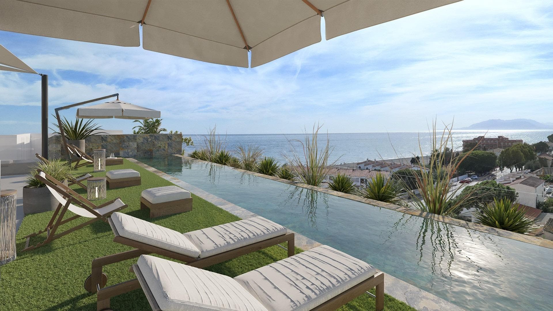 New Build Apartments 100 m from the Sea in Rincon de la Victoria, Torre de Benagalbon