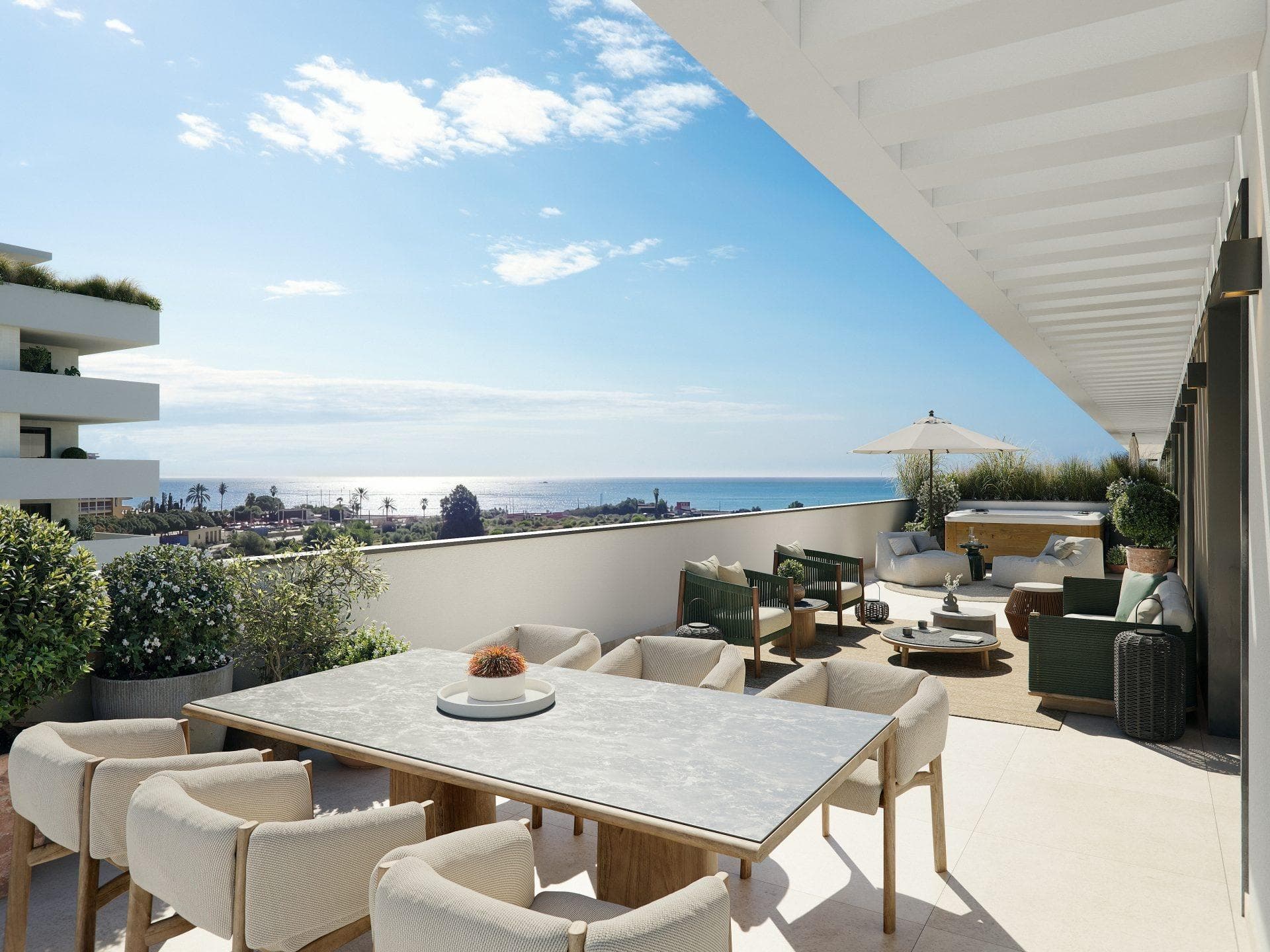 New Build Apartments 300m from the Beach in Torre del Mar-Vélez Málaga, Costa del Sol