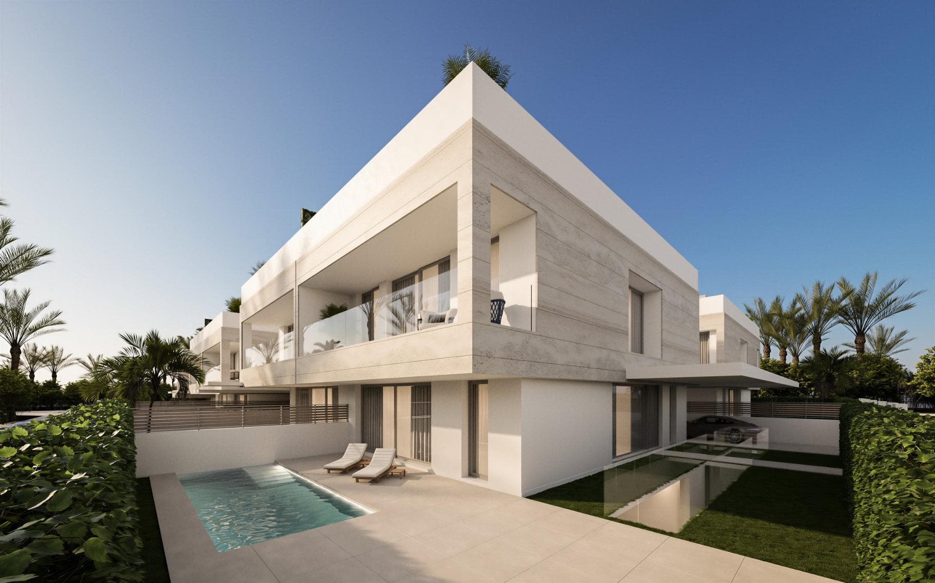Luxury New Build Semidetached Villas, Apartments and Townhouses in San Pedro de Alcantara Marbella