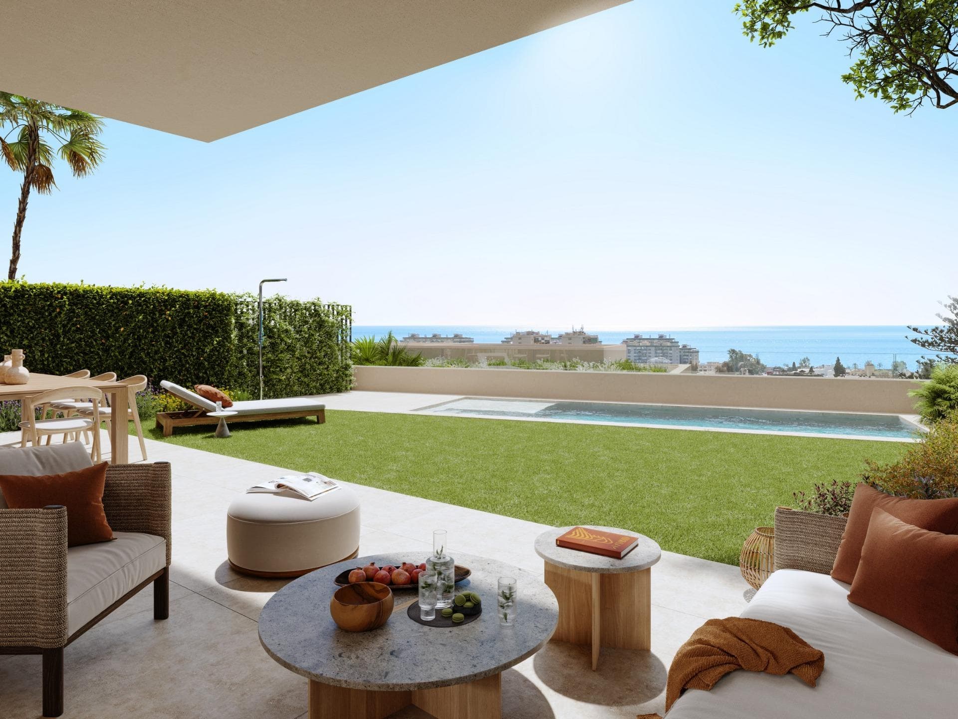 Luxury Townhouses with Sea Views in Pedregalejo (Malaga): Prime Coastal Living