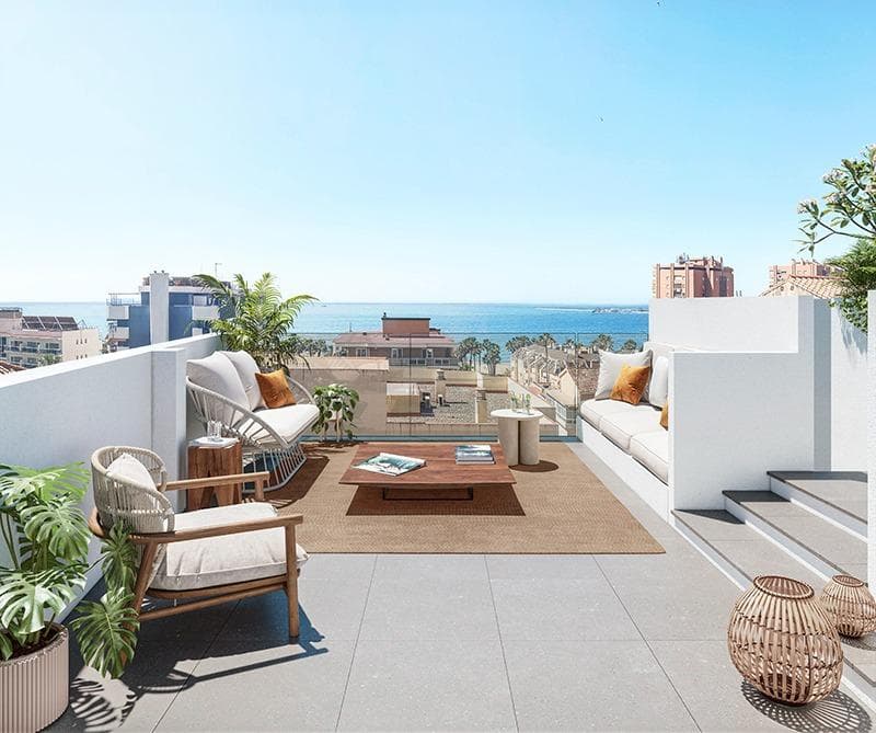 Exclusive Sea View Homes in La Malagueta (Malaga): Prime Coastal Living