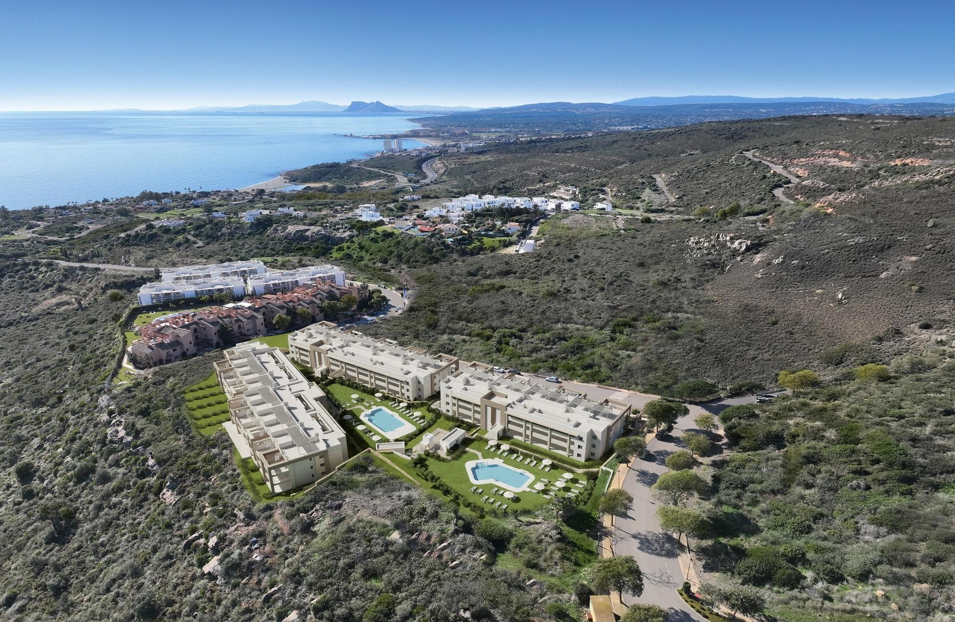 New Build Apartments with Sea Views in Bahía de las Rocas Manilva Costa del Sol