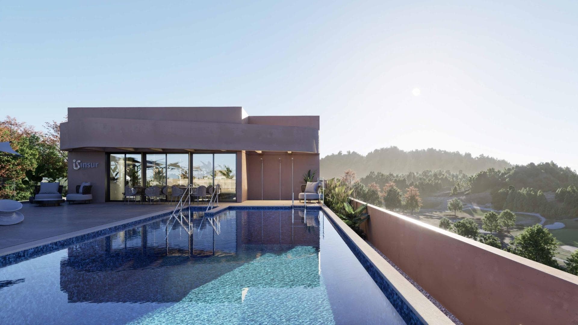 New Build Apartments for Sale in Estepona Golf with Sea and Golf Views