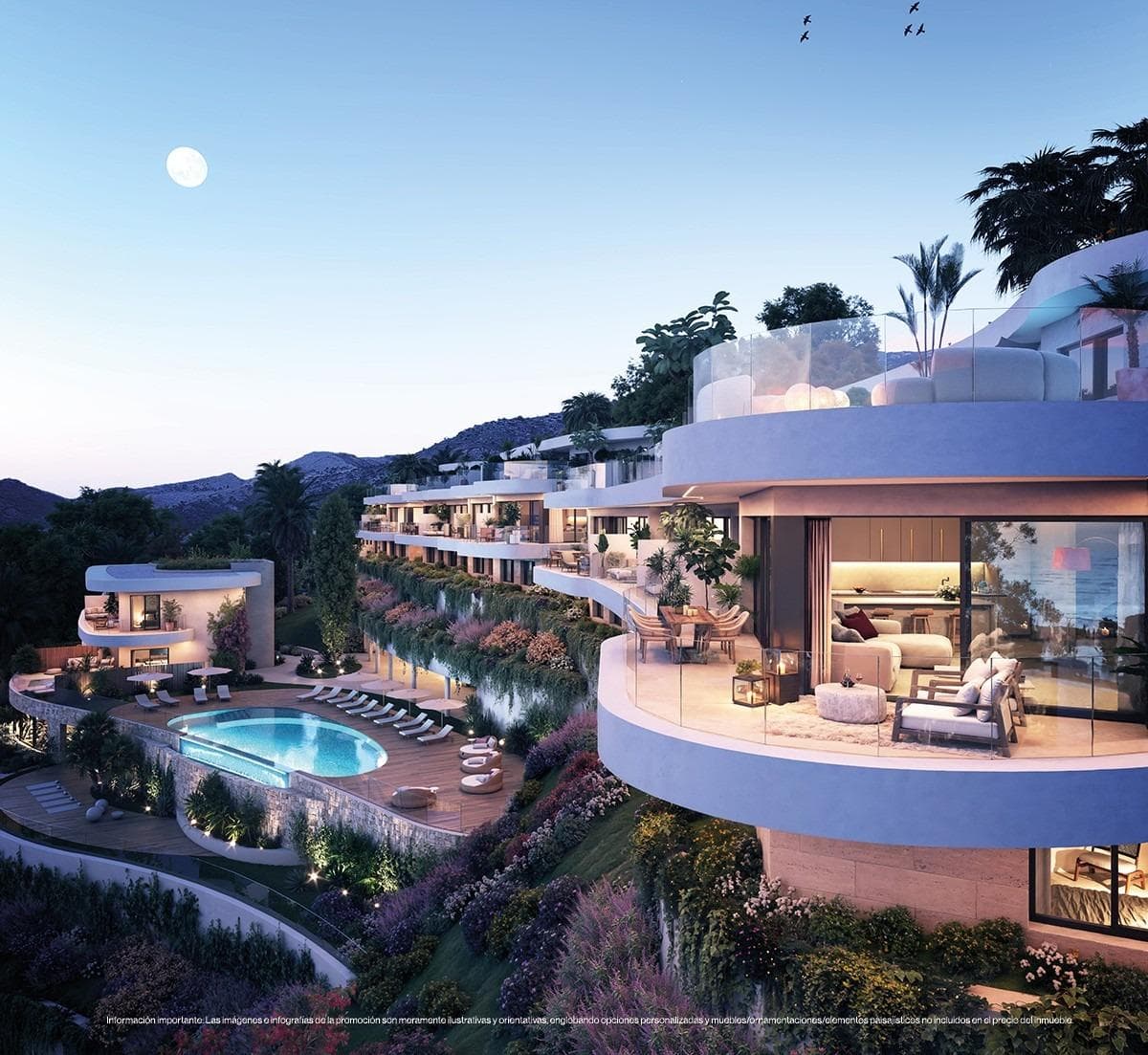 Luxury New Build Townhouses for Sale in Las Lomas del Higueron with Sea Views and Private Pools