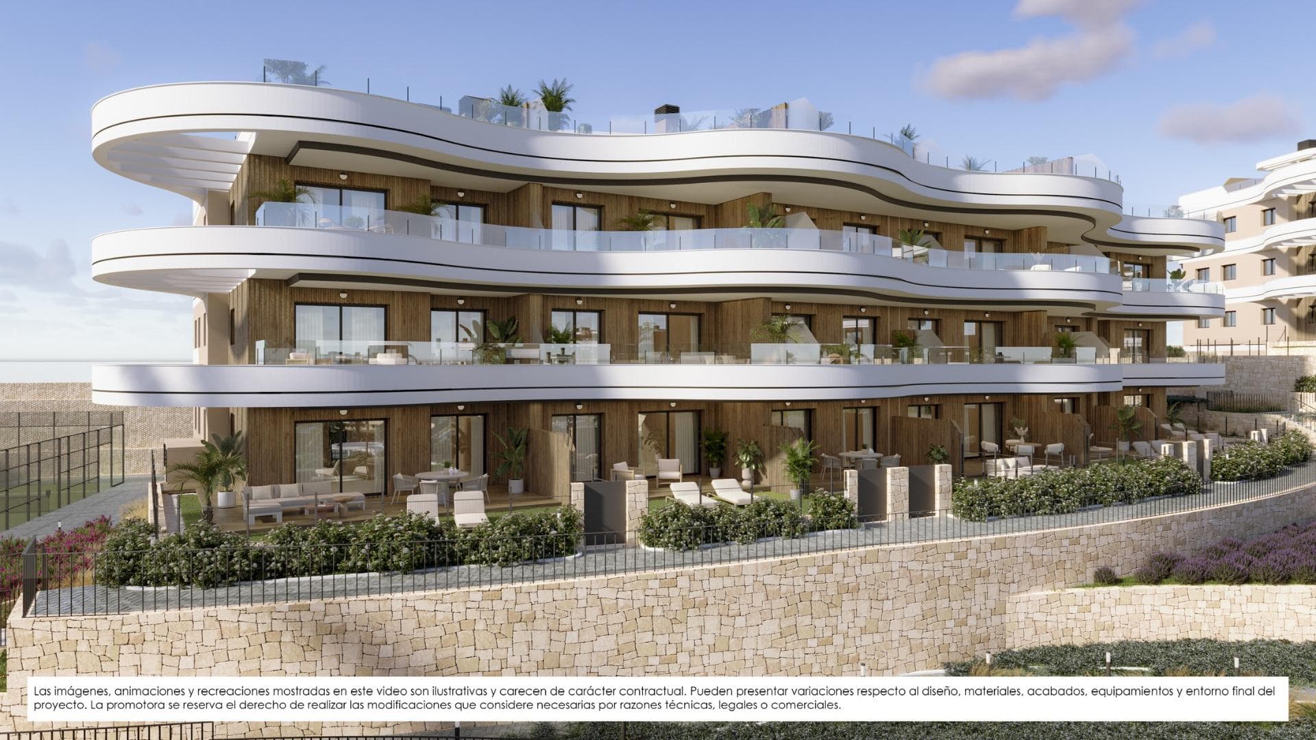 New Build Apartments for Sale in Finestrat with Sea Views and Resort Style Amenities