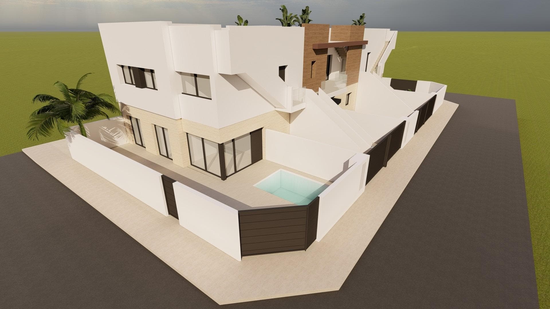 New Build Bungalows for Sale in Lo Pagan Near the Beach and Marina